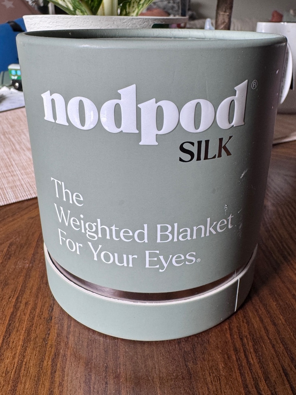 nodpod Silk Eye Mask - Sage Green